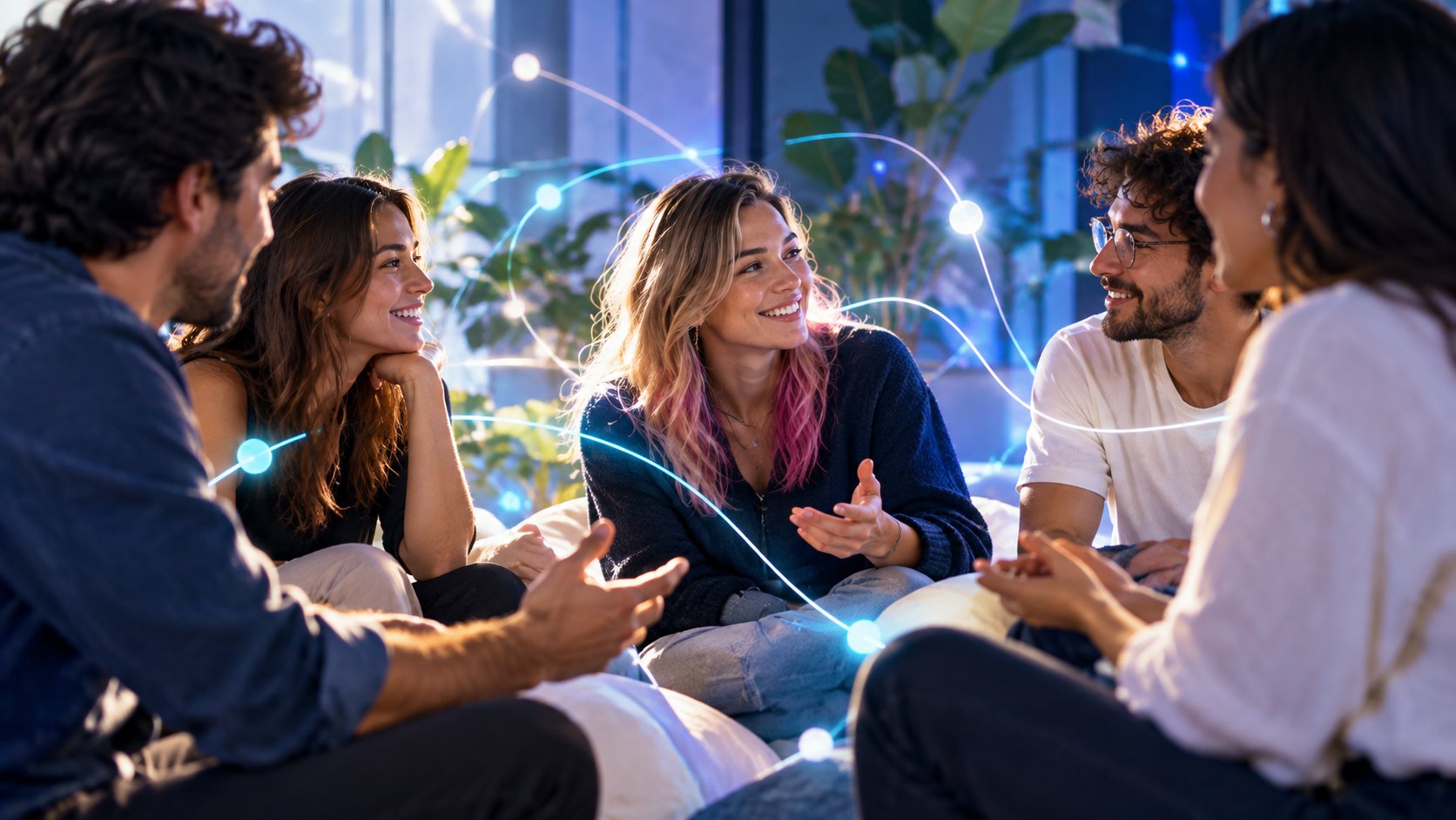 Personas colaborando en una misión comunitaria